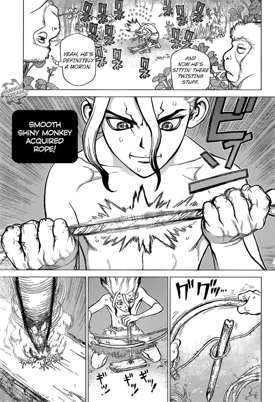 Dr. Stone Chapter 13 15